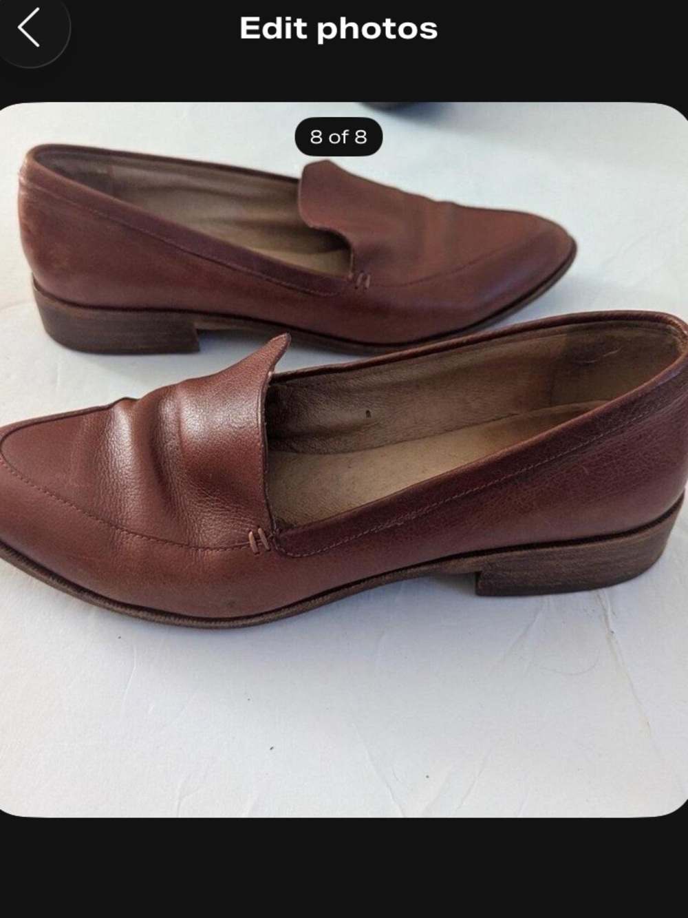 Madewell Brown Leather Women's Loafers